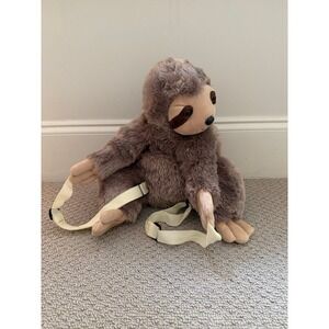 Plush sloth backpack
